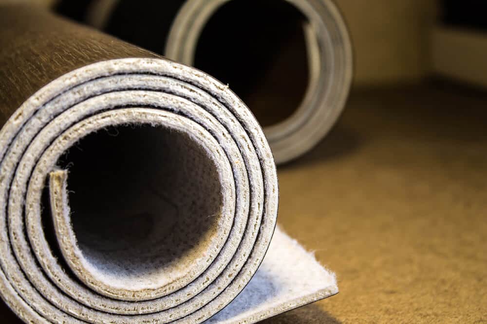 Cushioned vinyl floor