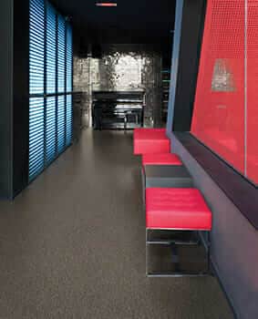 Cushioned vinyl flooring